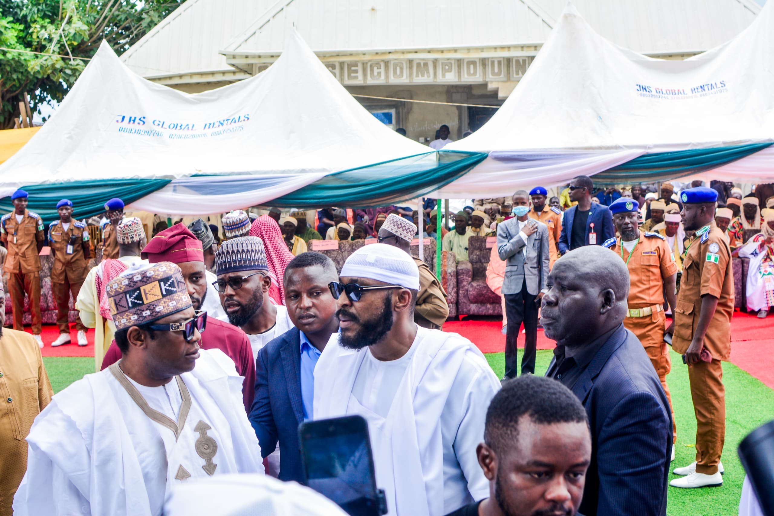 Mahmoud Bala Alfa Commends Bashiru Gegu for Gegu Beki Mosque Project, Donates ₦5m